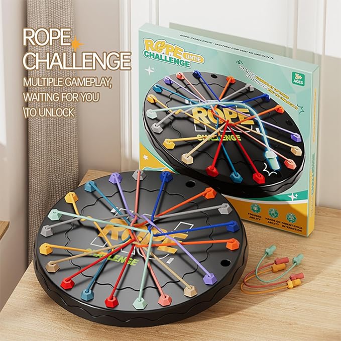 Rope Untangling Puzzle Game