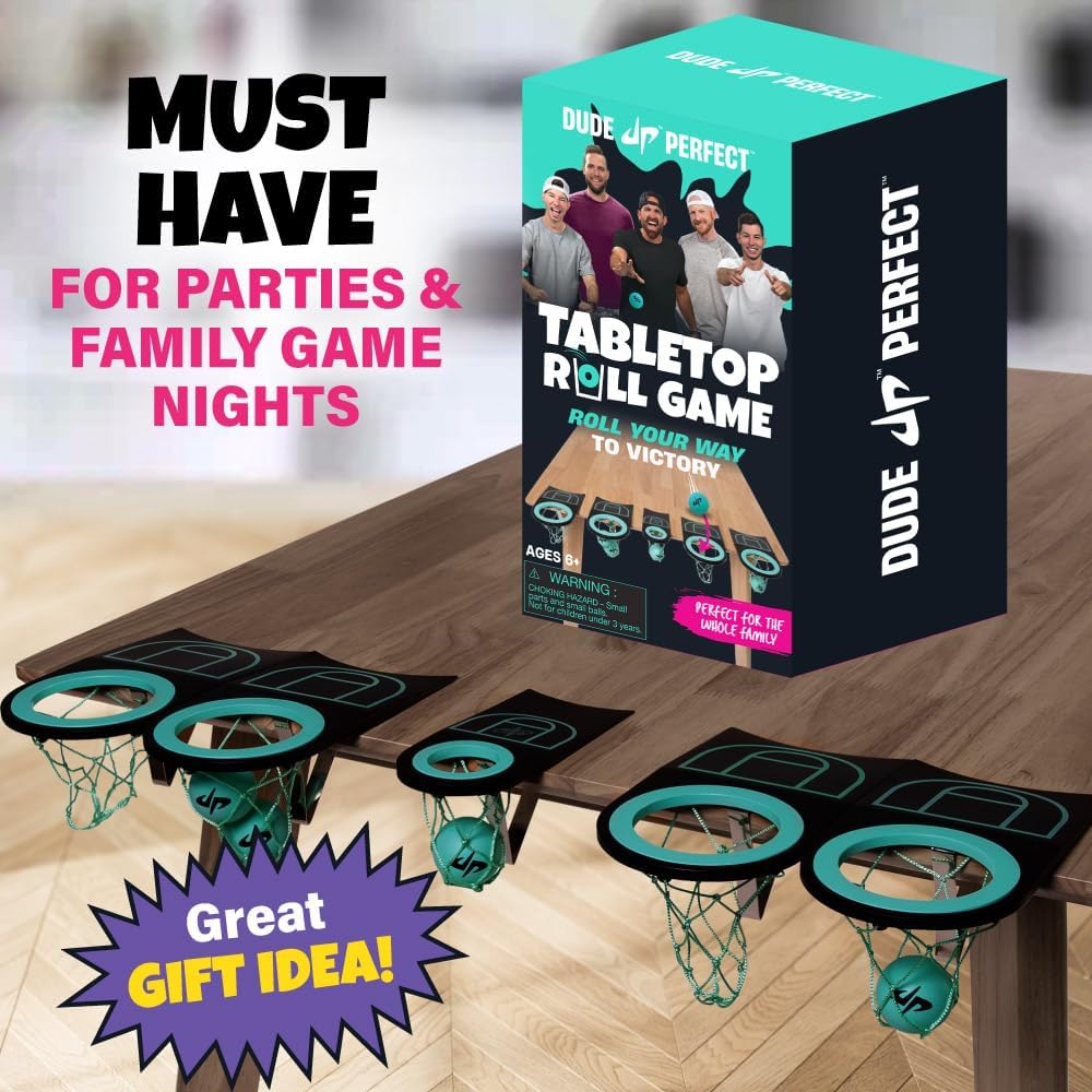Table Top Roll Game Dude Perfect Version