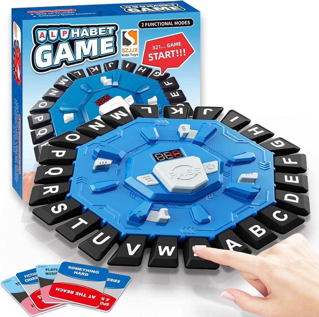 Word Game: 220 Topic Categories, 24 Letters Pressing Games