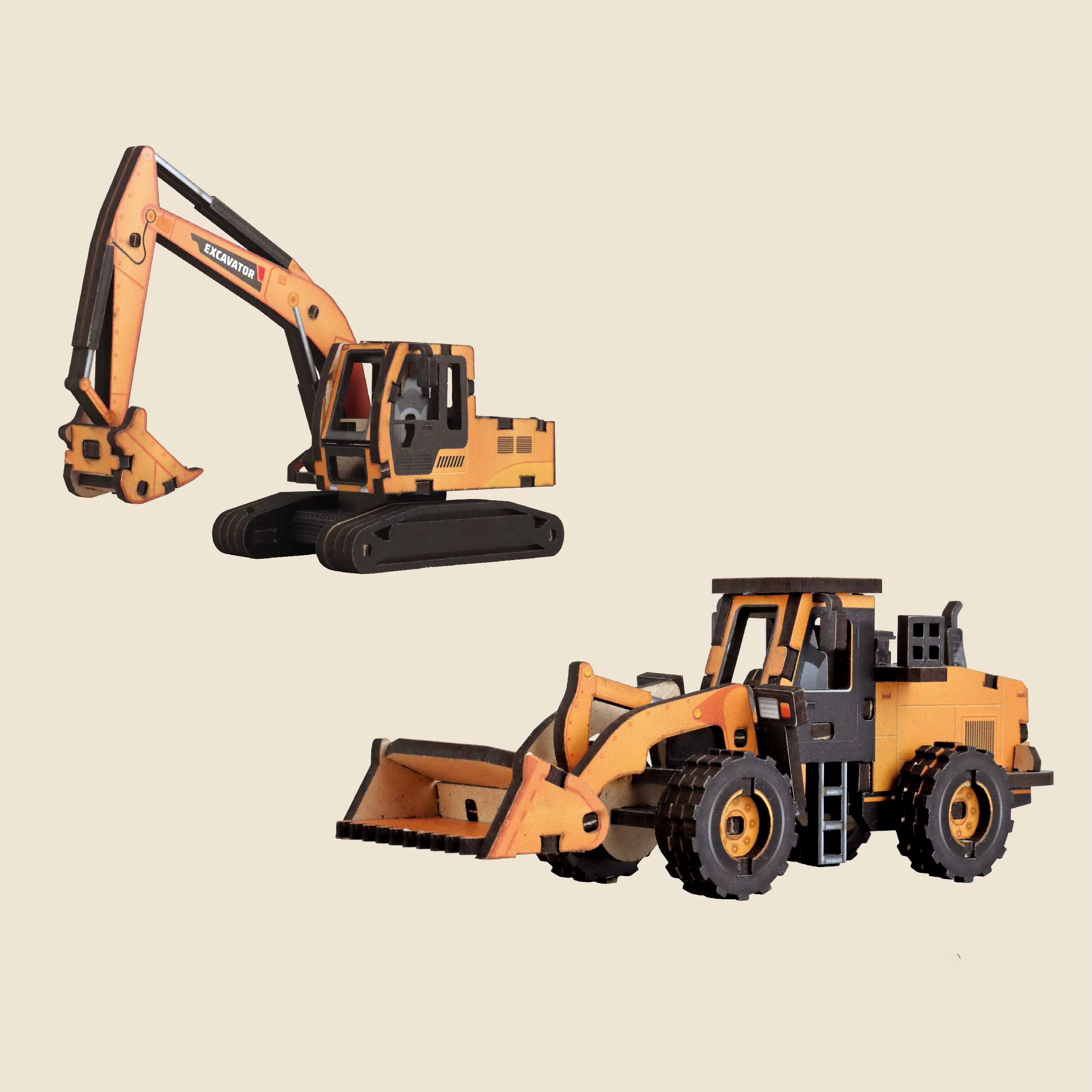 Car Puzzle Wooden Loader